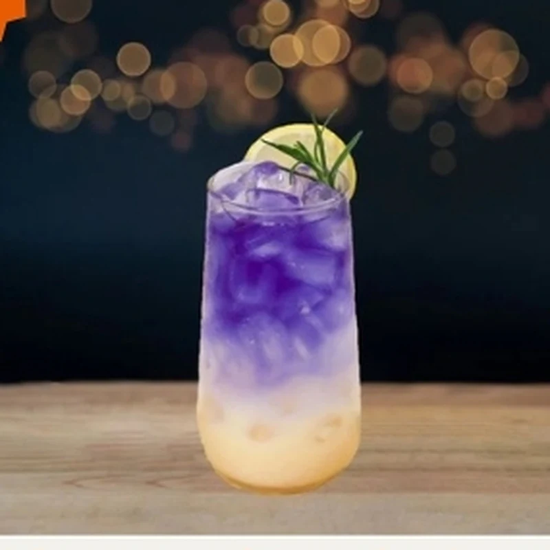 Limonadă cu lychee și floare bluebellvine