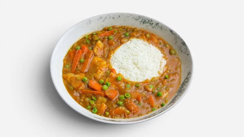 Pui cu sos curry